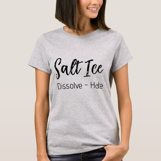 Zout Ijs T-shirt (Voorkant)