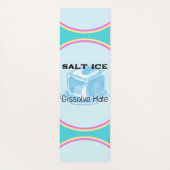Zout Ijs Yoga Mat (Achterkant)