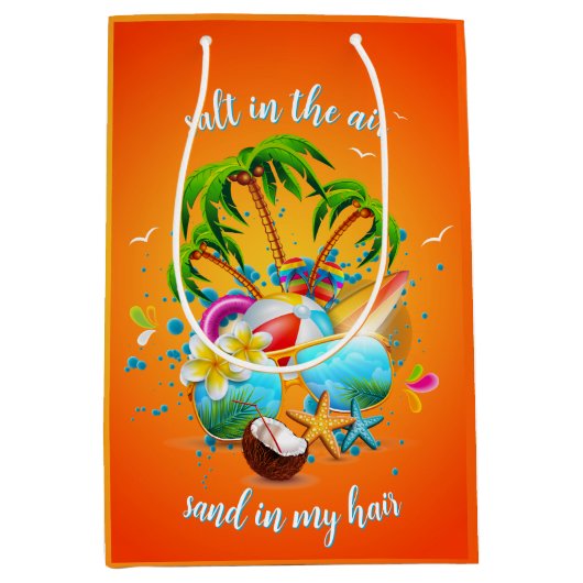 Zout in de lucht medium cadeauzakje (Voorkant)