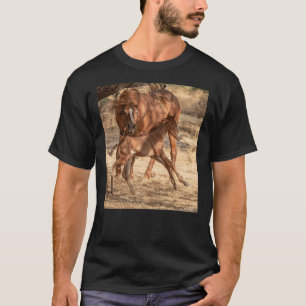 Zout in de Wilde Paarden T-shirt