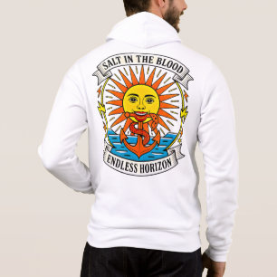 Zout in het bloed Zon & Anker Zeevaartavontuur Hoodie