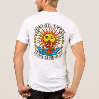 Zout in het bloed Zon & Anker Zeevaartavontuur Tri-Blend Shirt