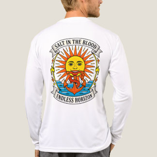 Zout in het bloed Zon & Anker Zeevaartavontuur Tri-Blend Shirt