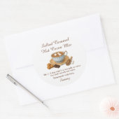 Zout Karamel Warme Chocolade Mix Cadeau Etiket (Envelop)