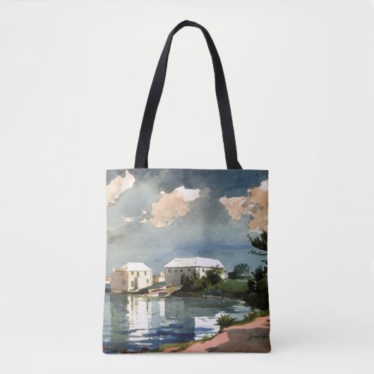 Zout Kettle, schilderij Bermuda van Winslow Homer Tote Bag (Voorkant)