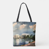 Zout Kettle, schilderij Bermuda van Winslow Homer Tote Bag (Achterkant)