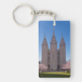 Zout Lake City Temple sleutelhanger. Sleutelhanger