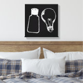 Zout & Licht Be Ye Zout Bijbel Verzen Mattheüs 513 Canvas Afdruk (Insitu (Slaapkamer))