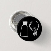 Zout & Licht Be Ye Zout Bijbel Verzen Mattheüs 513 Ronde Button 3,2 Cm (Voorkant /achterkant)