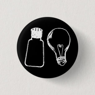 Zout & Licht Be Ye Zout Bijbel Verzen Mattheüs 513 Ronde Button 3,2 Cm