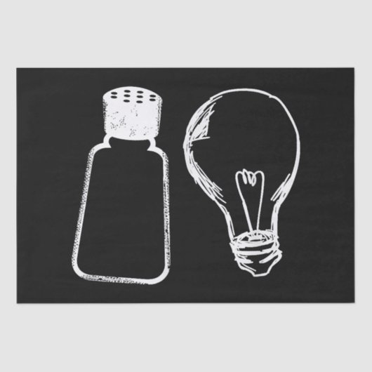 Zout & Licht Be Ye Zout Bijbel Verzen Mattheüs 513 Tissuepapier (Voorkant)