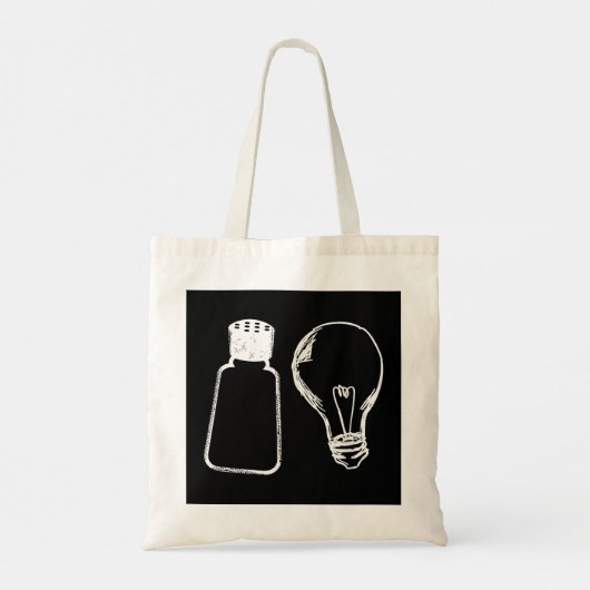 Zout & Licht Be Ye Zout Bijbel Verzen Mattheüs 513 Tote Bag (Achterkant)