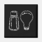 Zout & Licht Magneet (Voorkant)
