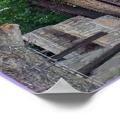 Zout Lick BBQ - Home of Original Texas BBQ! Poster (Hoek)