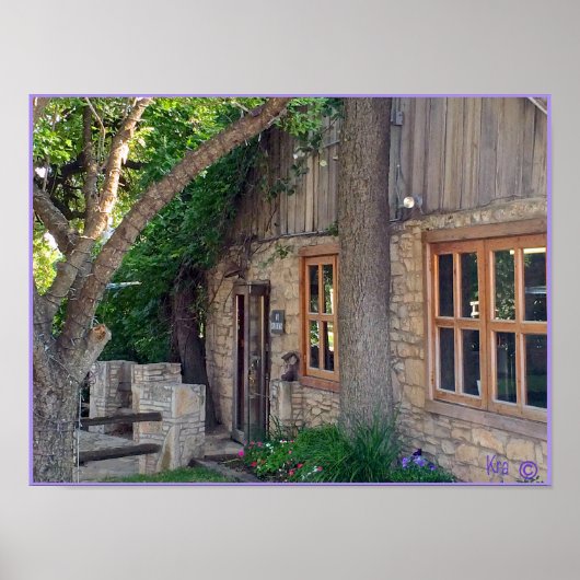 Zout Lick BBQ - Home of Original Texas BBQ! Poster (Voorkant)