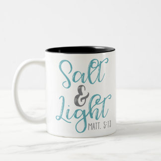 Zout & light bv ang tweekleurige koffiemok