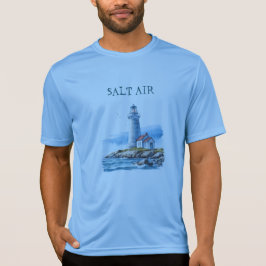 Zout lucht vuurtoren t-shirt
