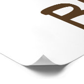 Zout maar zoet, Tiki Cocktail met Quote, Grappig Poster (Hoek)