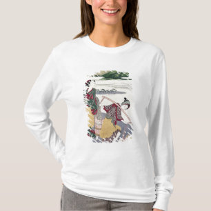 Zout Maidens op het strand van Tago-no-ura T-shirt