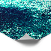 Zout - Mooie Zeemeermin, Anker Nautisch Poster (Hoek)