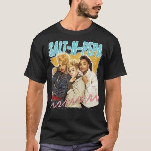 Zout N Pepa  esthetisch ontwerp T-shirt
