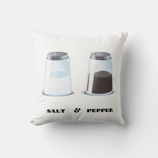 Zout & Peper Kussen (Voorkant)