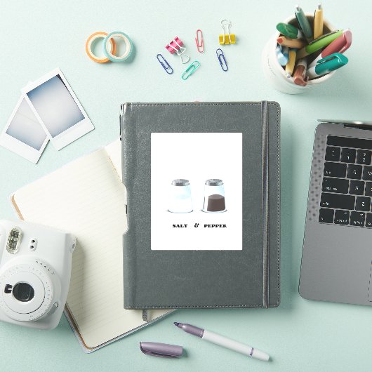 Zout & Peper Sticker (iPad Cover)