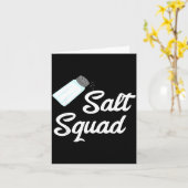 Zout Squad Glas Schudder Smaak Matching Groep Kaart (Gele Bloem)