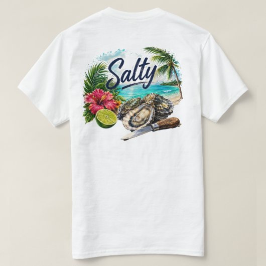 Zout T-shirt (Design achterkant)