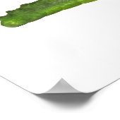 Zout the Crocodile Poster (Hoek)