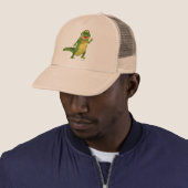 Zout the Crocodile Trucker Pet (In situ)