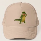 Zout the Crocodile Trucker Pet (Voorkant)