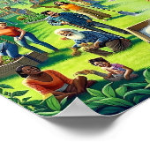 Zout van de Aarde Christelijke Kunst Poster (Hoek)