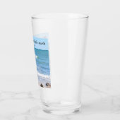 Zout van de aarde Foto van Ocean Bible Verse Glas (Links)
