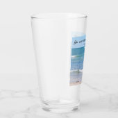 Zout van de aarde Foto van Ocean Bible Verse Glas (Rechts)