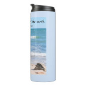 Zout van de aarde Foto van Ocean Bible Verse Thermosbeker (Geroteerd rechts)