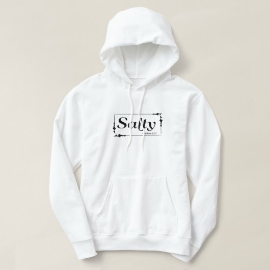 Zout van de aarde hoodie (Design voorkant)
