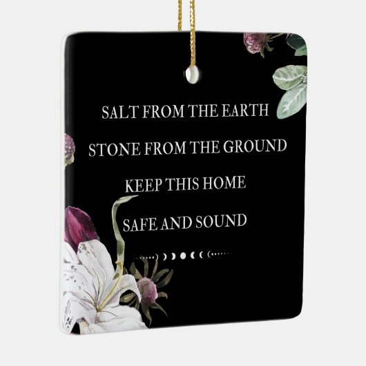 Zout van de aarde keramisch ornament (Rechts)