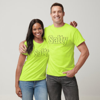 Zout – Vet & Sassy geel Graphic T-shirt