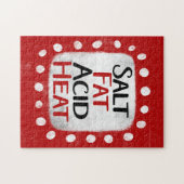 Zout Vetzuur Warmte Jigsaw Puzzel (Horizontaal)