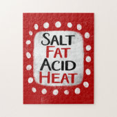 Zout Vetzuur Warmte Jigsaw Puzzel (Verticaal)