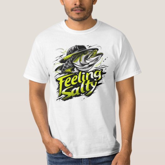 Zout voelen - Heren T-shirt (Voorkant)