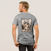 Zout -  wasbeer Mountain Mischief Outdoor Tri-Blend Shirt (Voorkant)