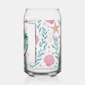 Zout water en zonneschijn blikvorm glas (Achterkant)