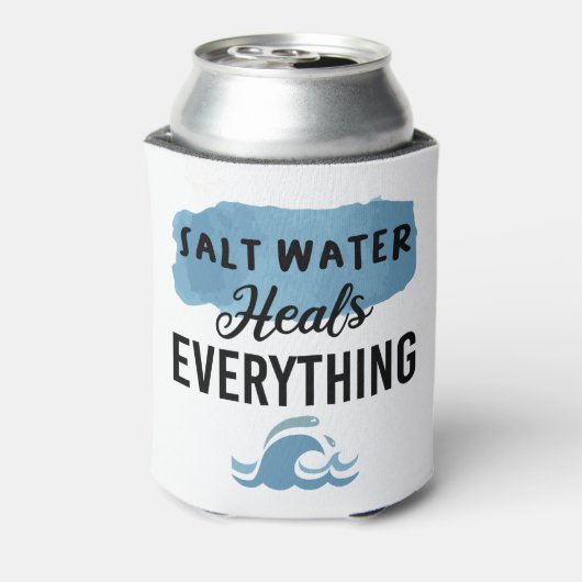 Zout water heelt alles beestjes blikjeskoeler (Blikje Achterkant)