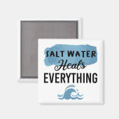 Zout water heelt alles beestjes magneet (Voorkant / Achterkant)