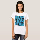 Zout water t-shirt (Voorkant volledig)