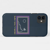 Zout Zand 1 Case-Mate iPhone Case (Achterkant (horizontaal))