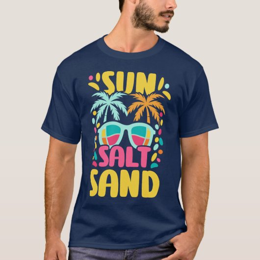 Zout Zand Zomer T-shirt (Voorkant)
