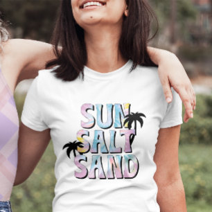 Zout Zand Zomer Tie Dye Beach T-shirt